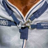 Fly Rug with Neck Rambo Protector Silver Fly Rug with Neck Rambo Protector Silver