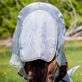 Fly Rug with Neck Rambo Protector Silver Fly Rug with Neck Rambo Protector Silver
