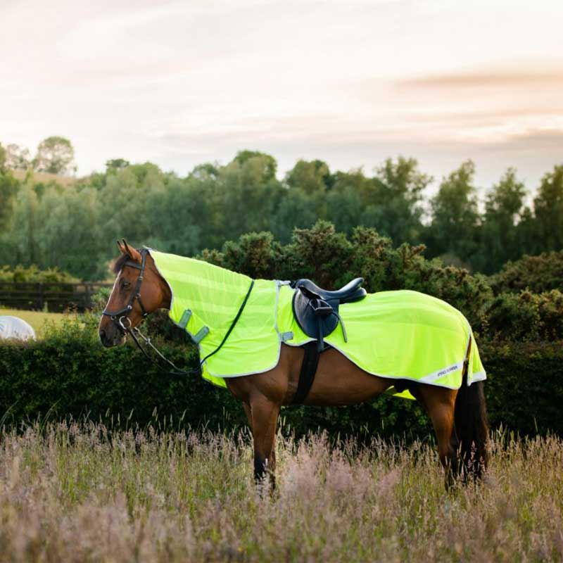 Amigo Flyrider Riding Rug Neon Yellow