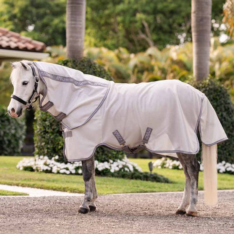 Fly Rug Amigo Bug Rug Plus Pony Silver/Grey