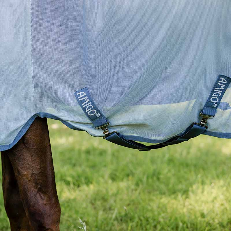 Fly Rug Amigo Bug Rug Light Blue/Blue/Silver