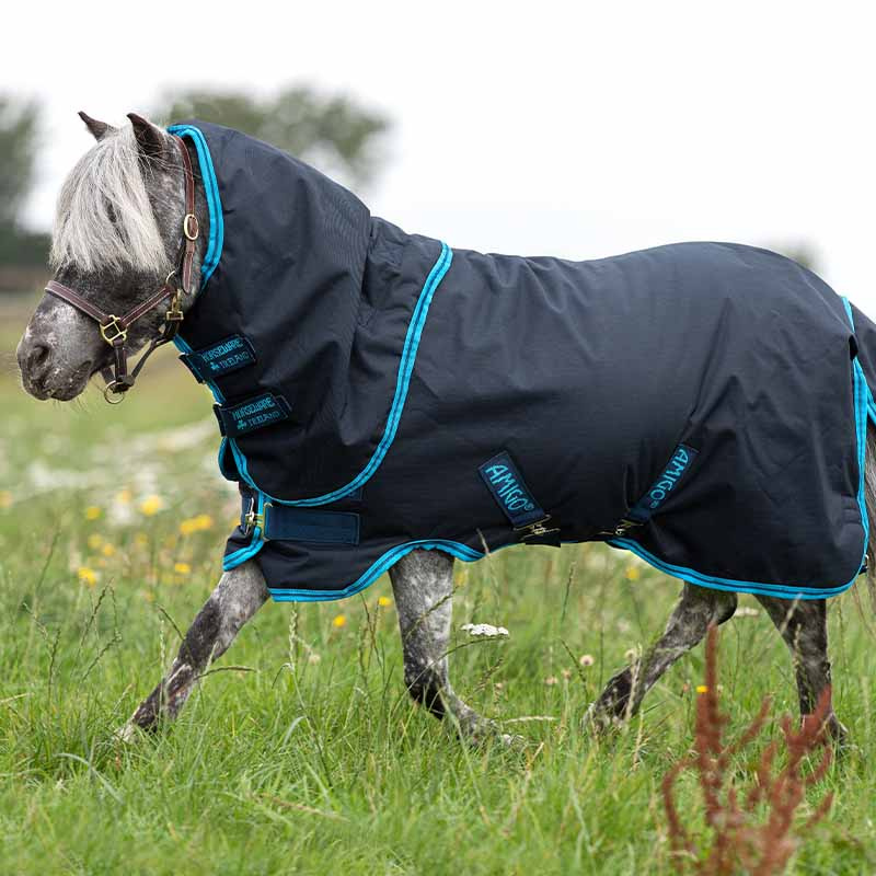 Winter Rug Amigo Hero 6 Petite Plus T/O 200g Navy Blue/Turquoise