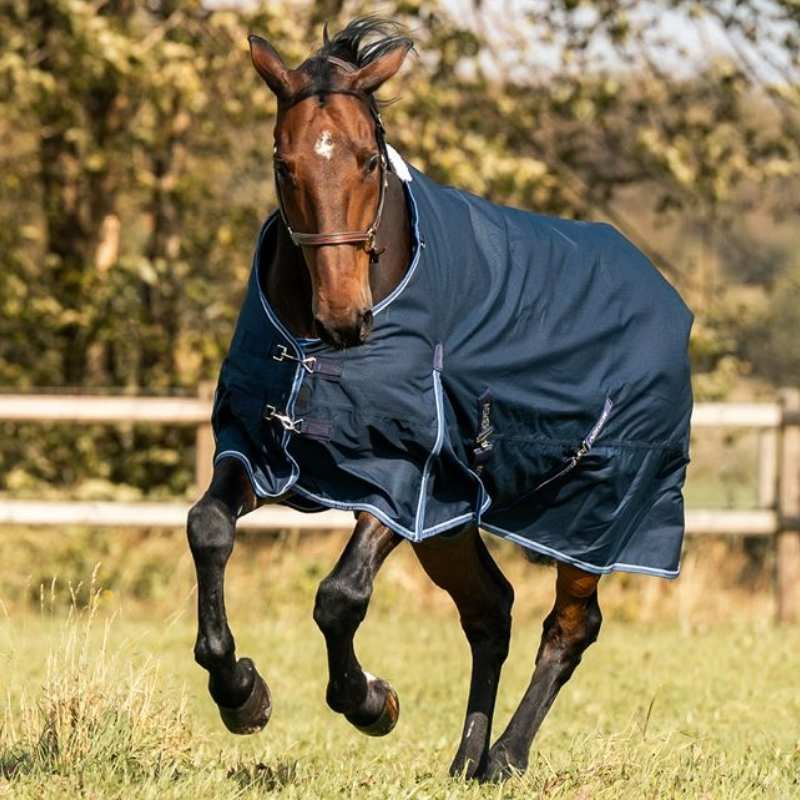 Rain Rug Turnout 50g 600D Navy Blue