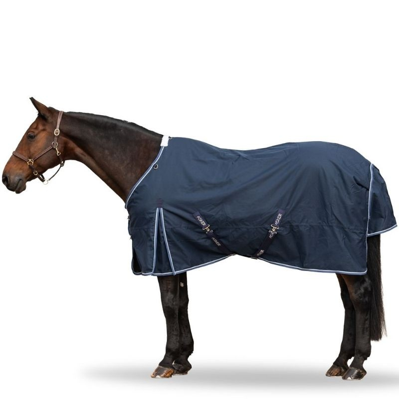 Rain Rug Turnout 50g 600D Navy Blue