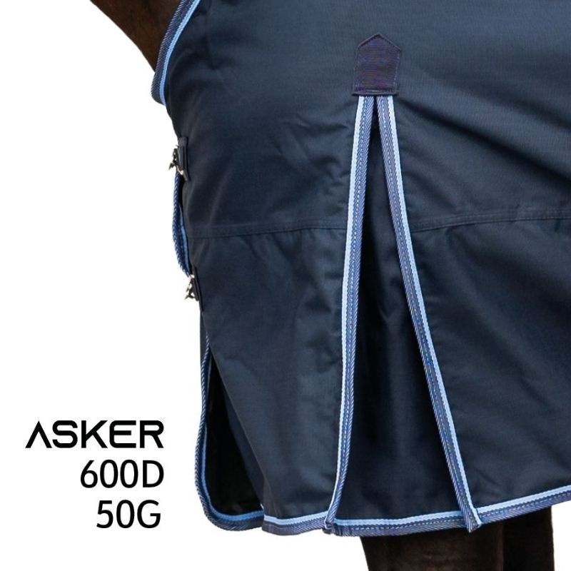 Rain Rug Turnout 50g 600D Navy Blue