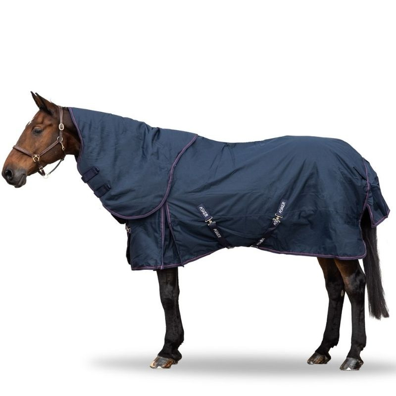 Winter Turnout Combo Rug 200g 600D Navy Blue