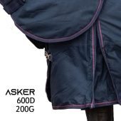 Winter Turnout Combo Rug 200g 600D Navy Blue Winter Turnout Combo Rug 200g 600D Navy Blue