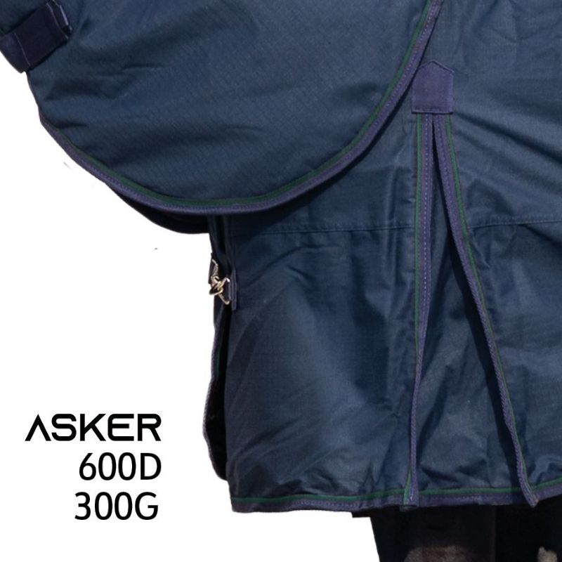 Winter Turnout Combo Rug 300g 600D Navy Blue