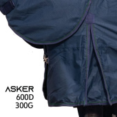 Winter Turnout Combo Rug 300g 600D Navy Blue Winter Turnout Combo Rug 300g 600D Navy Blue