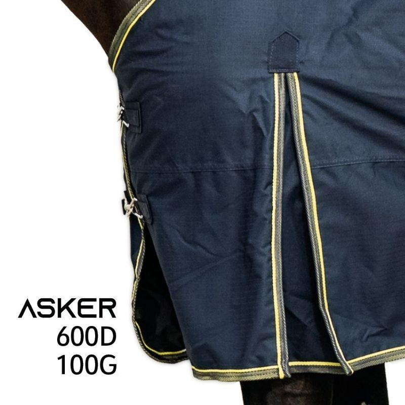 Mid Season Turnout Rug 100g 600D Navy Blue