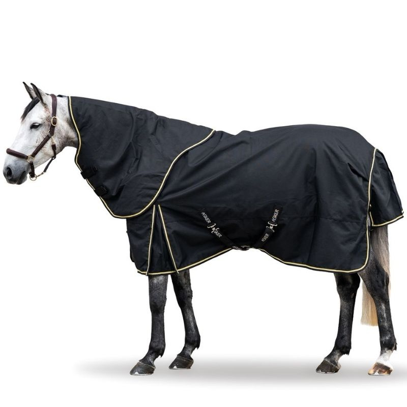 Mid Season Turnout Plus Combo Rug 100g 1200D Black