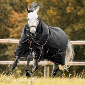 Winter Turnout Combo Rug Plus 200g 1200D Black Winter Turnout Combo Rug Plus 200g 1200D Black
