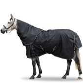 Winter Turnout Combo Rug Plus 300g 1200D Black Winter Turnout Combo Rug Plus 300g 1200D Black