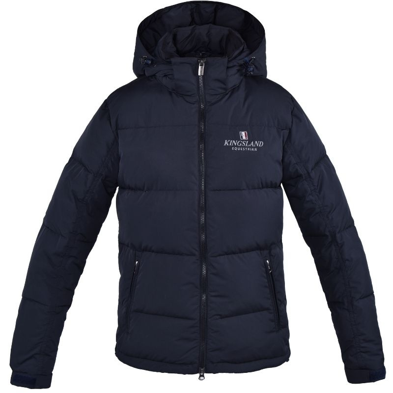 Riding Jacket Classic Unisex Down Navy Blue