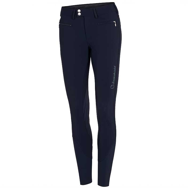 Adele Breeches Knee-Grip Navy