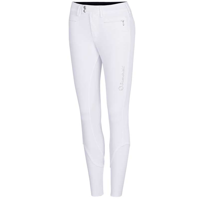 Adele Breeches Knee-Grip White