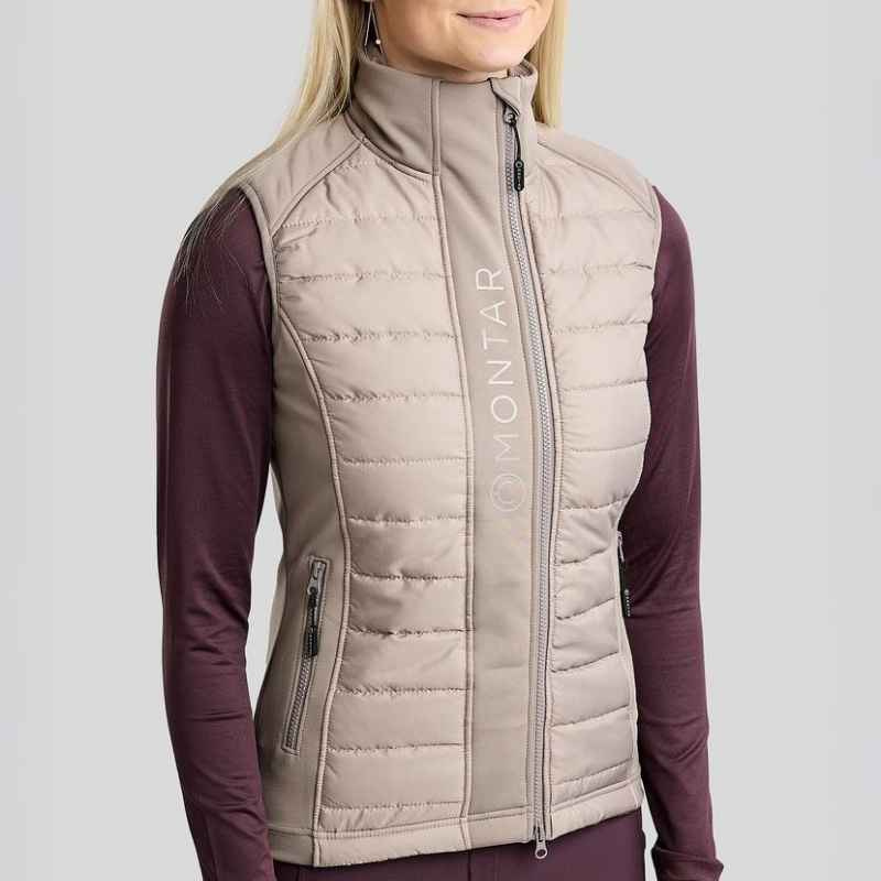 Hybrid Vest Emma Softshell Pearl Grey
