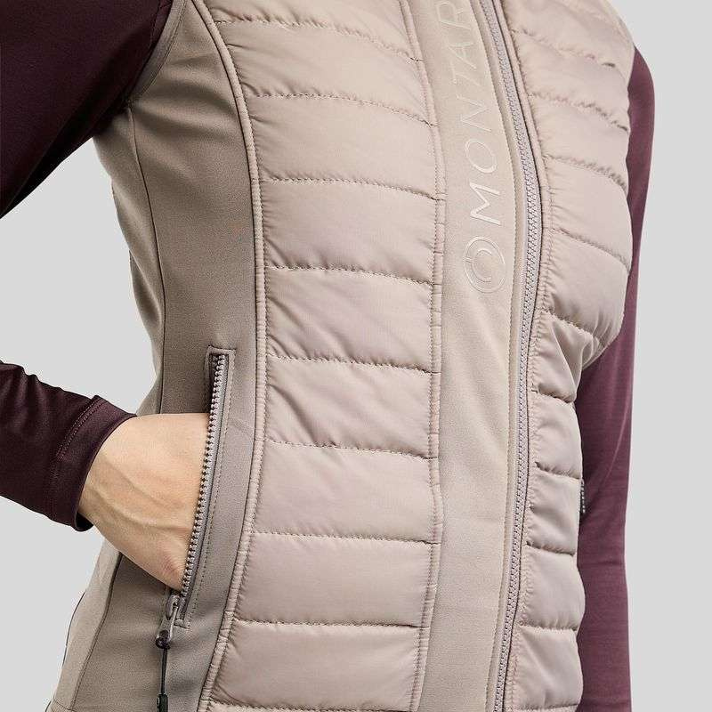 Hybrid Vest Emma Softshell Pearl Grey