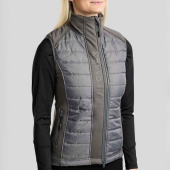 Hybrid Vest Emma Softshell Grey Hybrid Vest Emma Softshell Grey