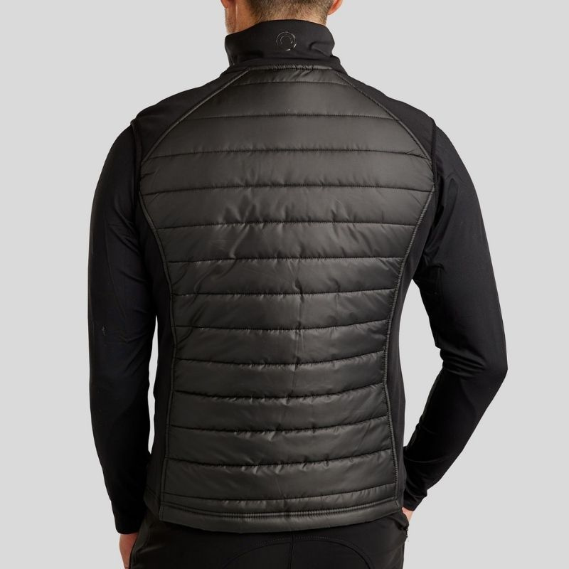 Men's Hybrid Vest Emanuel Softshell Black