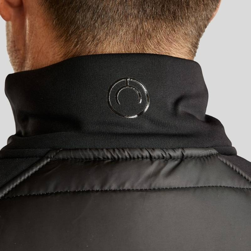 Men's Hybrid Vest Emanuel Softshell Black