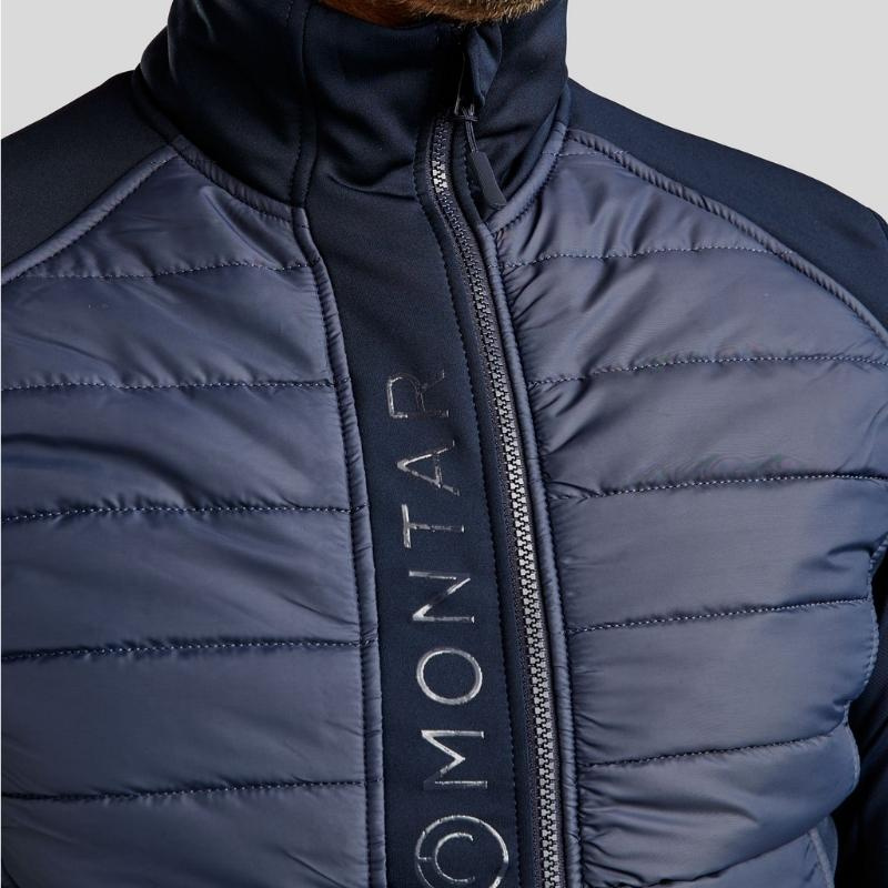 Men's Hybrid Vest Emanuel Softshell Navy Blue