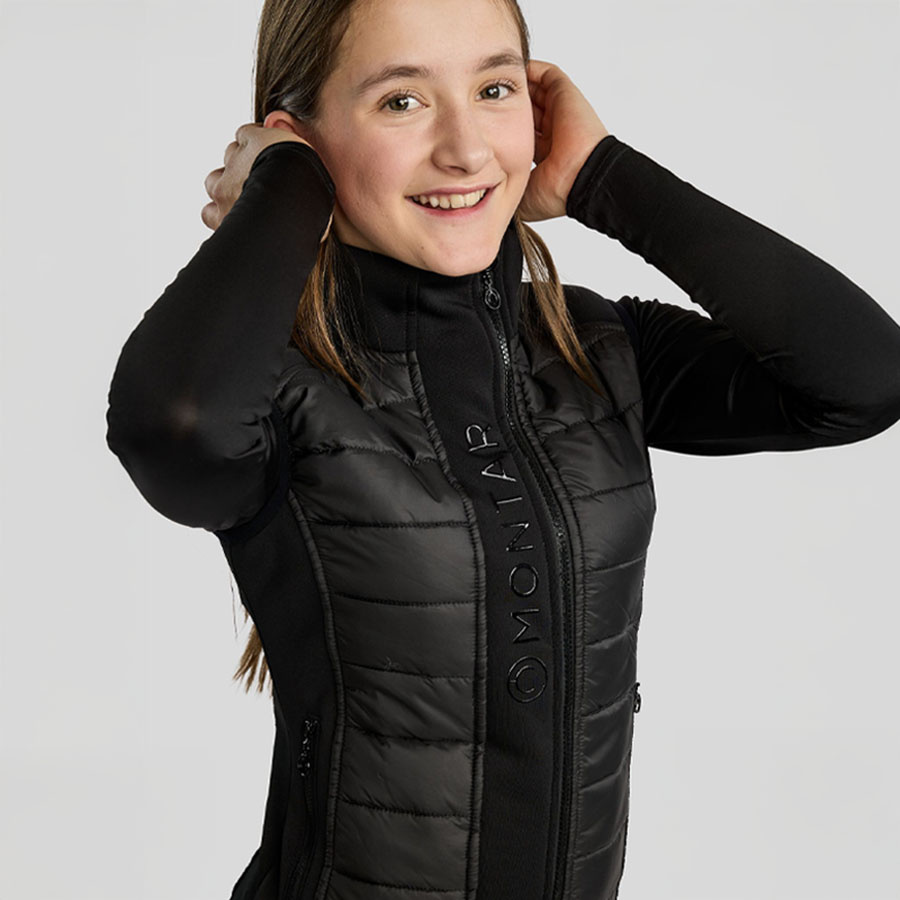 Hybrid Vest Kids/Junior Emma Softshell Black