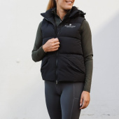 Riding Vest Classic Unisex Down Black Riding Vest Classic Unisex Down Black
