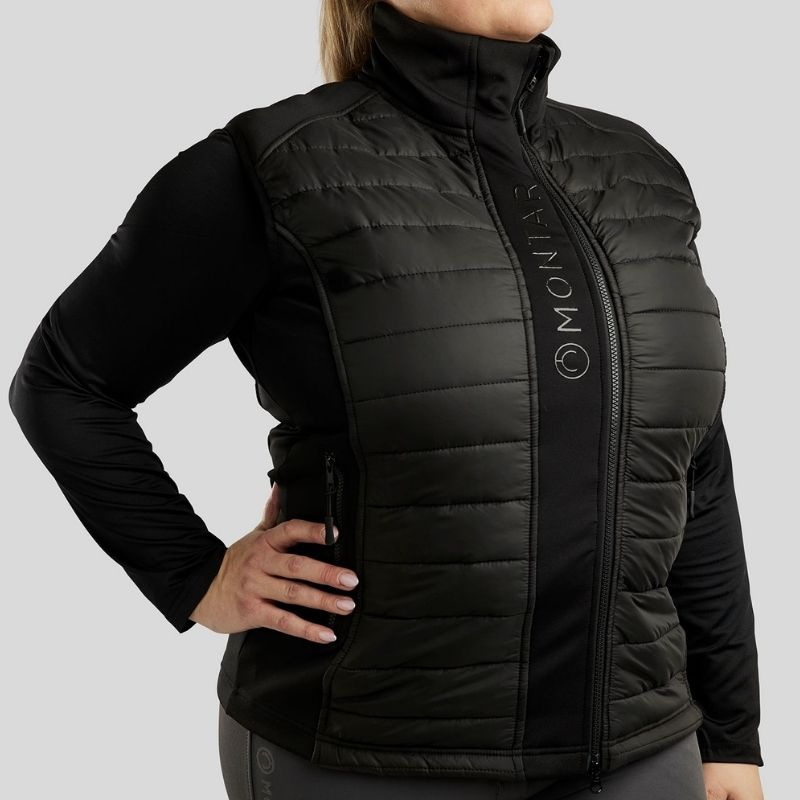 Hybrid Vest Emma Softshell Curve Black