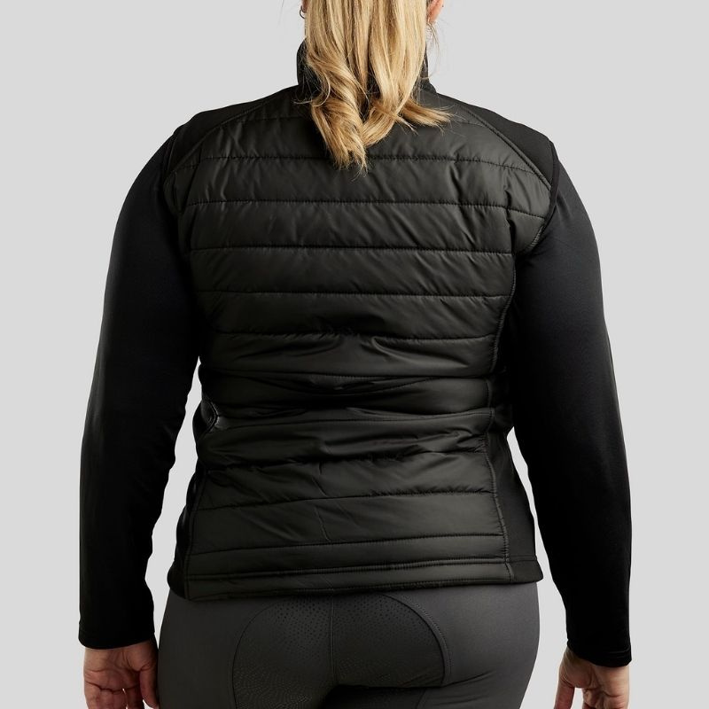 Hybrid Vest Emma Softshell Curve Black