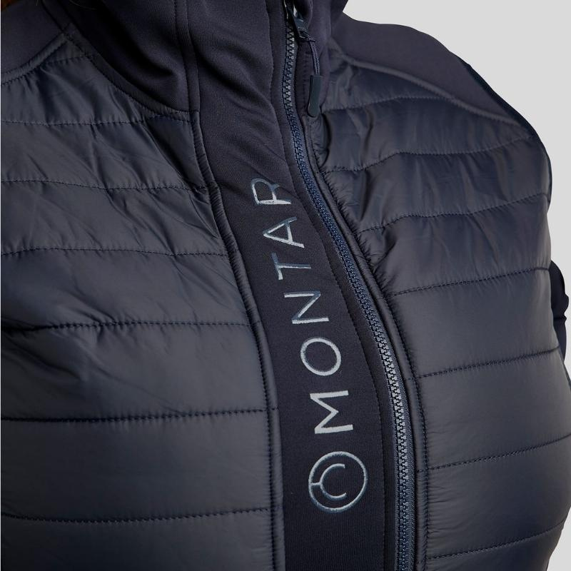 Hybrid Vest Emma Softshell Curve Navy Blue