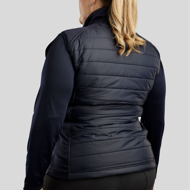 Hybrid Vest Emma Softshell Curve Navy Blue