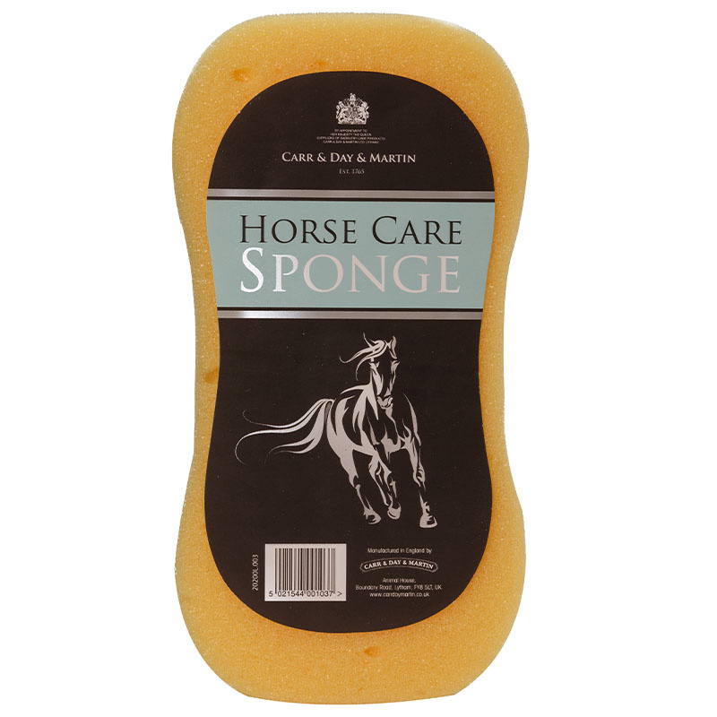 Washing Sponge Horse Care Yellow