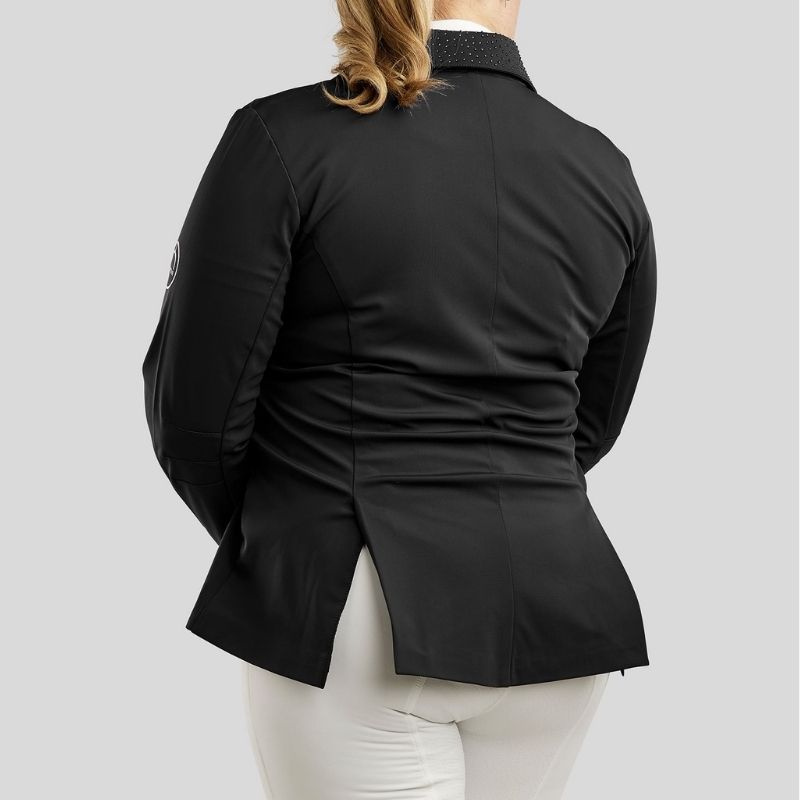 Competition Jacket Bonnie Crystals Curve Black