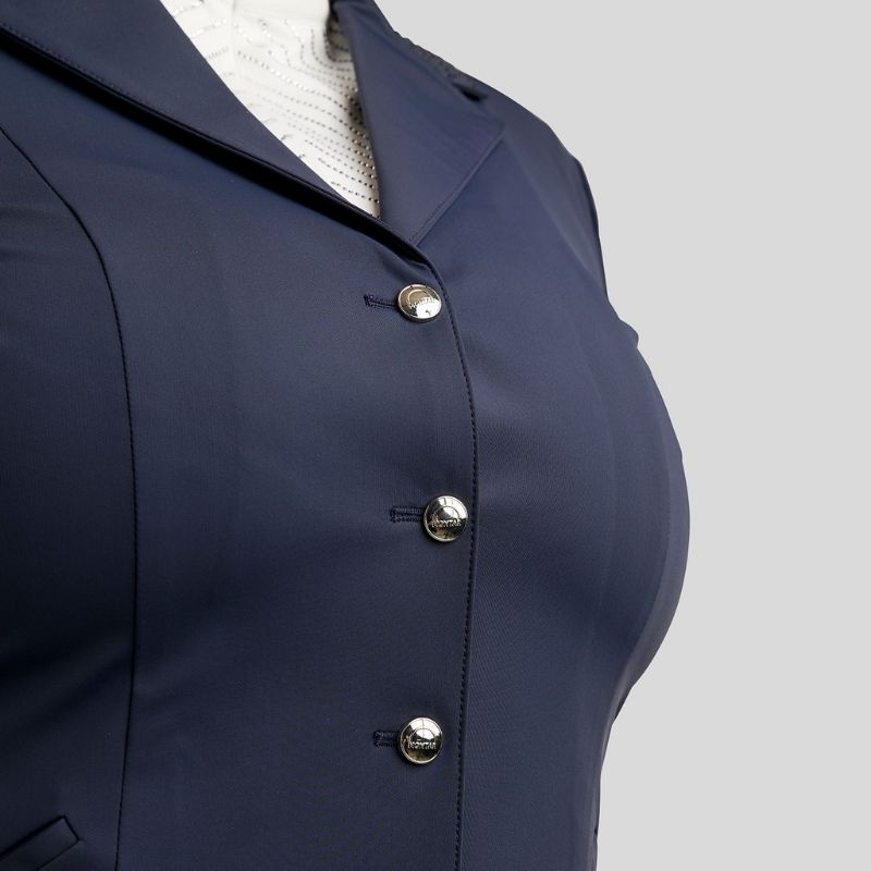 Competition Jacket Bonnie Crystals Curve Navy Blue