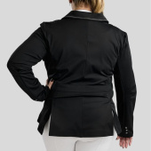 Competition Jacket MoFlair Softshell Gun Metal Crystals Curve Black Competition Jacket MoFlair Softshell Gun Metal Crystals Curve Black