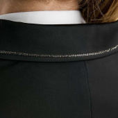 Competition Jacket MoFlair Softshell Gun Metal Crystals Curve Black Competition Jacket MoFlair Softshell Gun Metal Crystals Curve Black