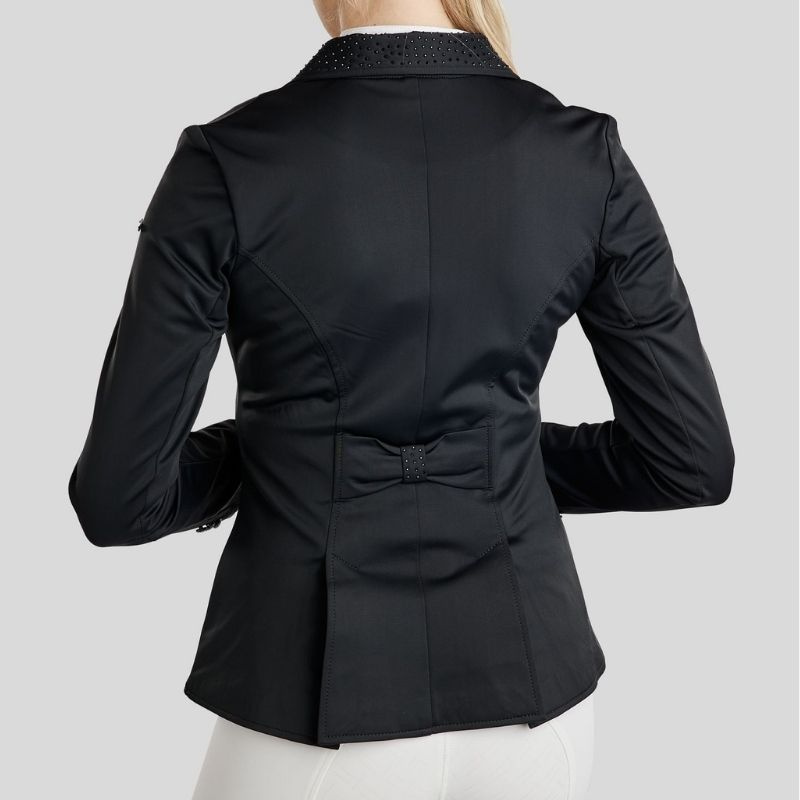 Short Dressage Tailcoat Softshell Black