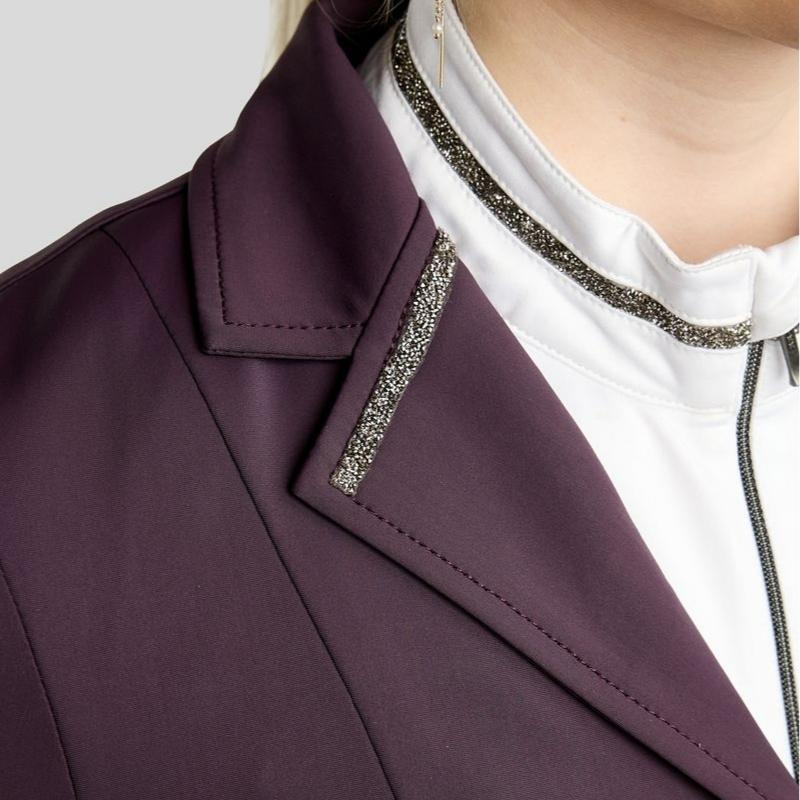 Short tailcoat MoKylie Softshell Gun Metal Crystals Fig