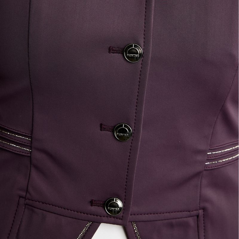 Short tailcoat MoKylie Softshell Gun Metal Crystals Fig