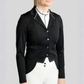 Short tailcoat MoKylie Softshell Gun Metal Crystals Black Short tailcoat MoKylie Softshell Gun Metal Crystals Black