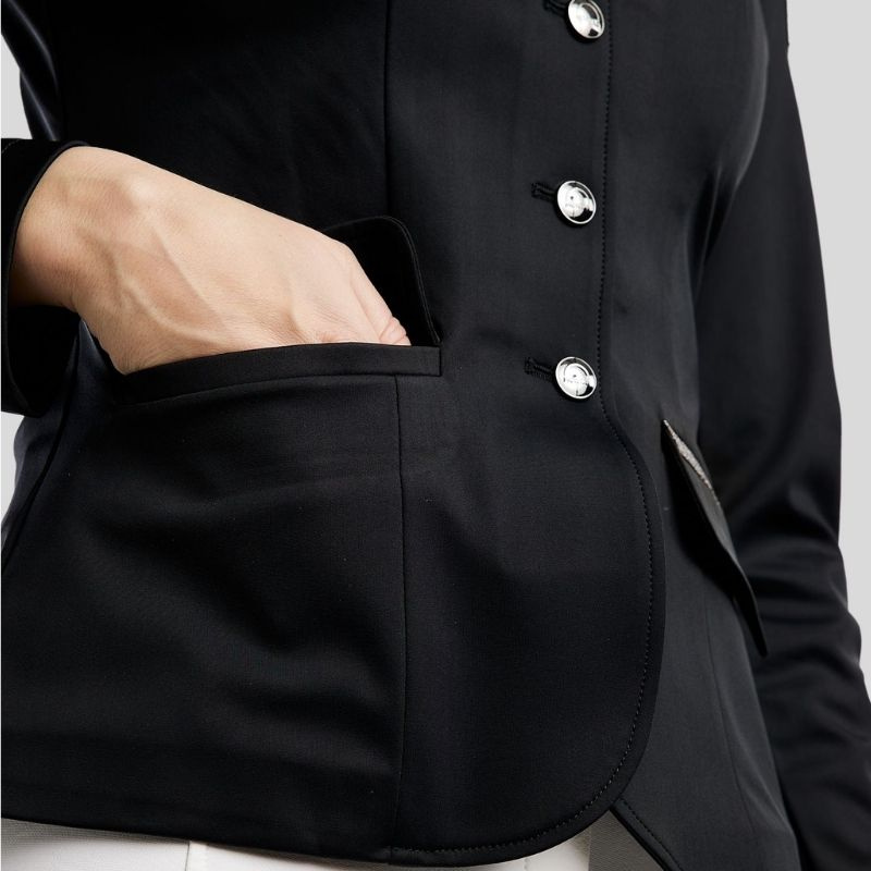 Competition Jacket MoGloria Softshell Caviar Tape Black
