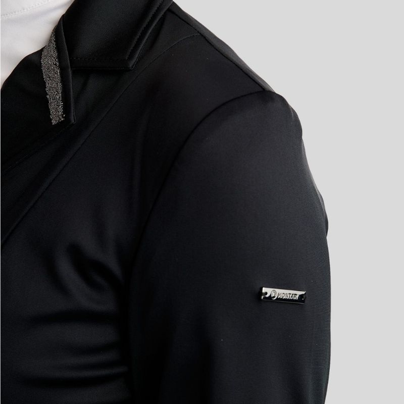 Competition Jacket MoGloria Softshell Caviar Tape Black