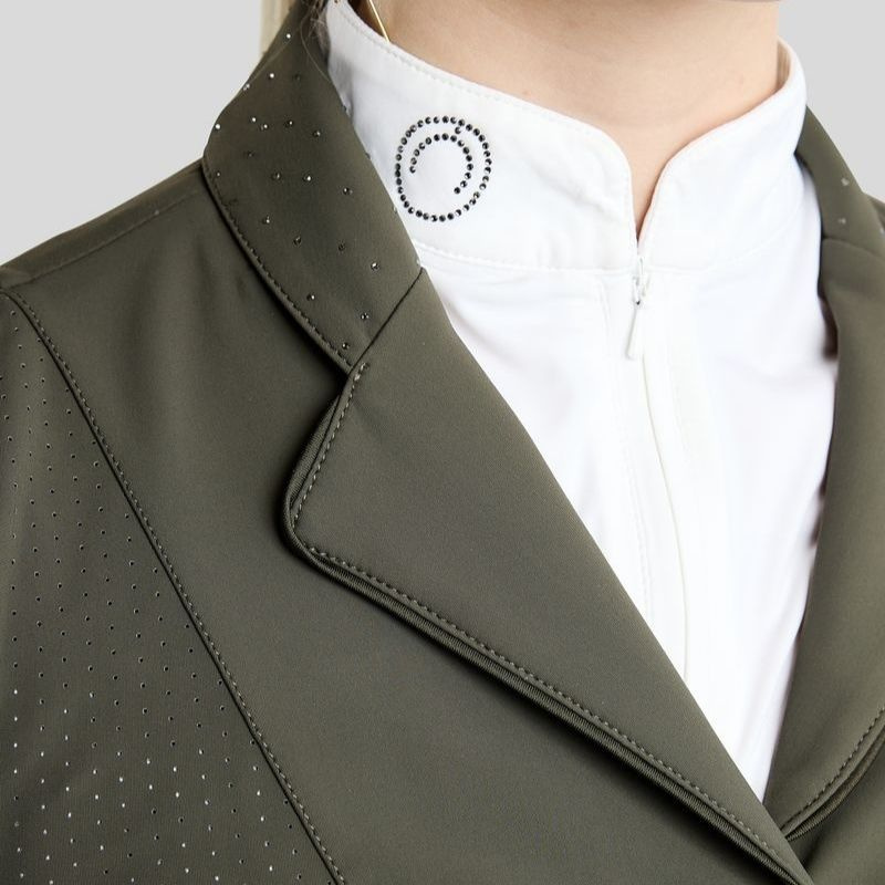 Competition Jacket MoZida Refined Lasercut Forest Green