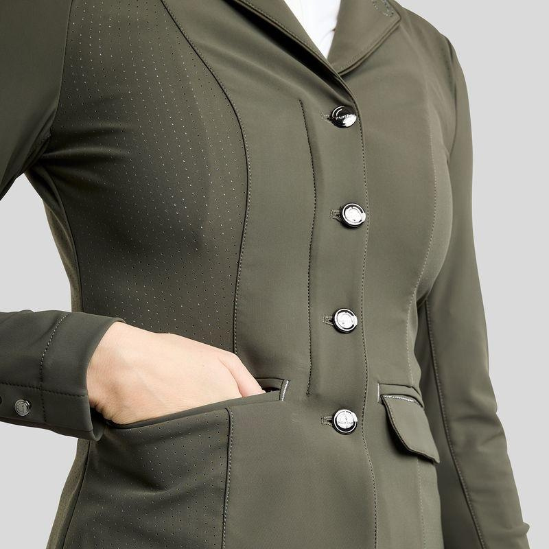 Competition Jacket MoZida Refined Lasercut Forest Green