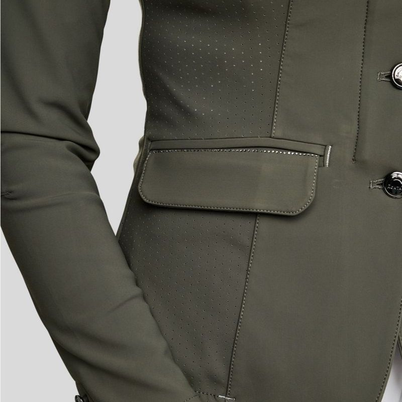 Competition Jacket MoZida Refined Lasercut Forest Green