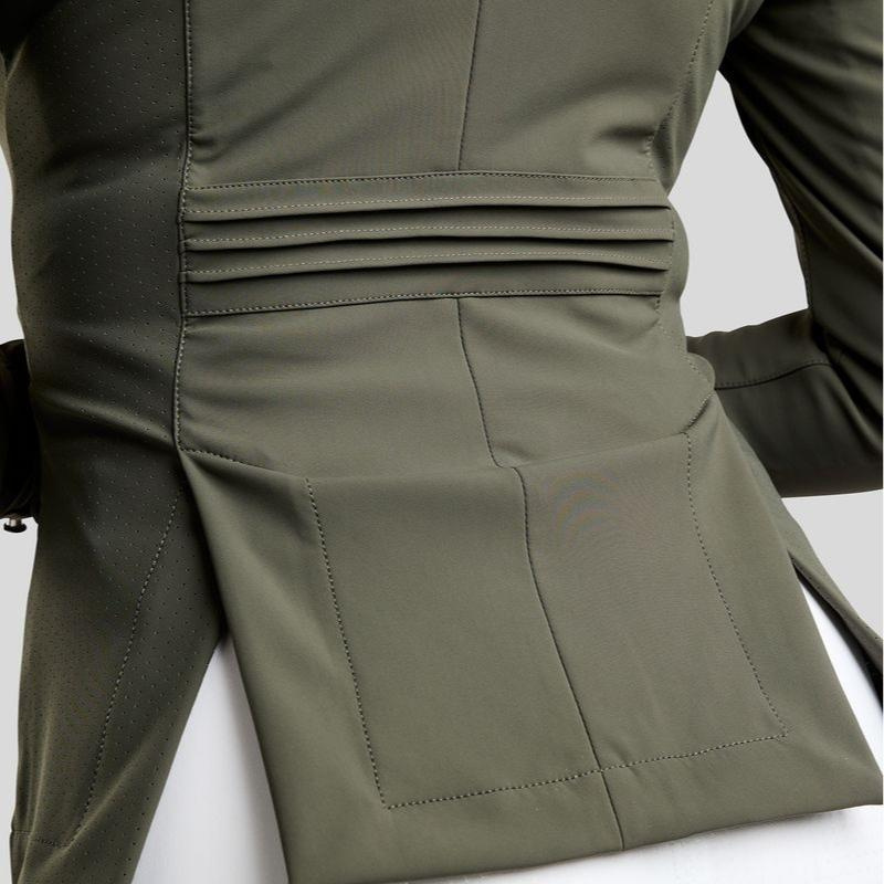 Competition Jacket MoZida Refined Lasercut Forest Green