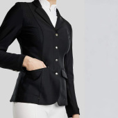 Competition Jacket MoZida Refined Lasercut Black Competition Jacket MoZida Refined Lasercut Black
