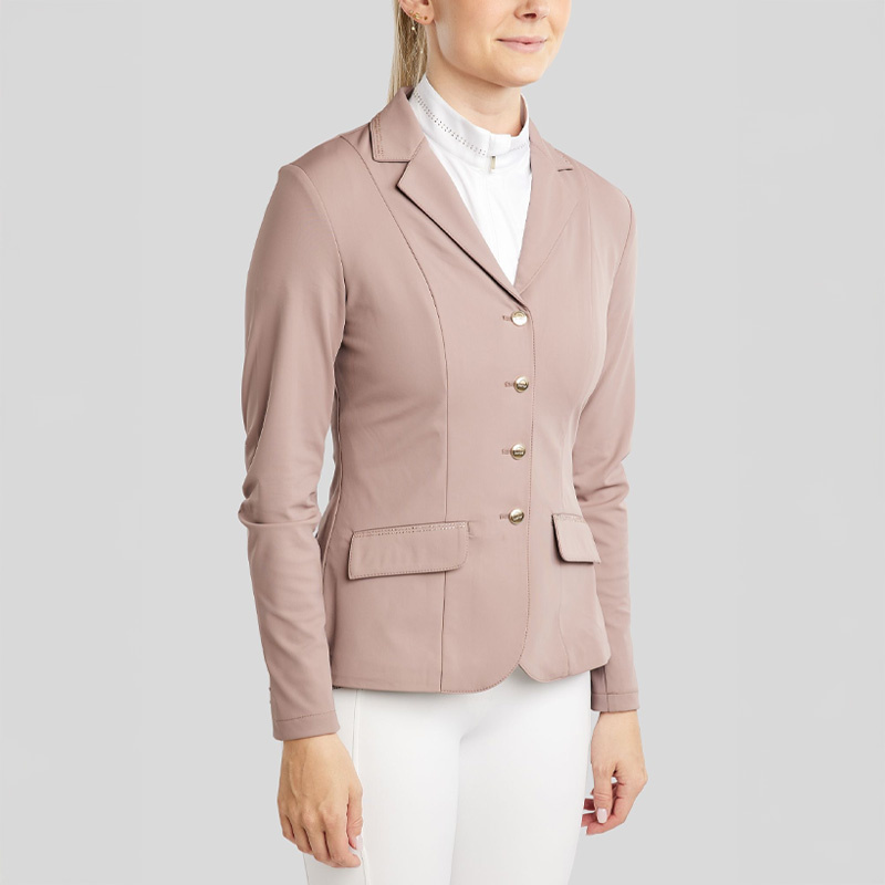 Competition Jacket MoBlair Softshell Champagne Crystals Blush