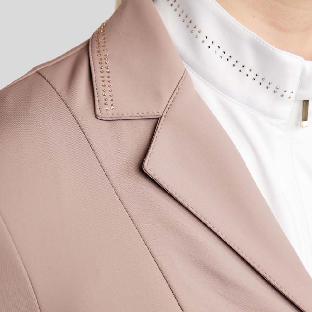 Competition Jacket MoBlair Softshell Champagne Crystals Blush
